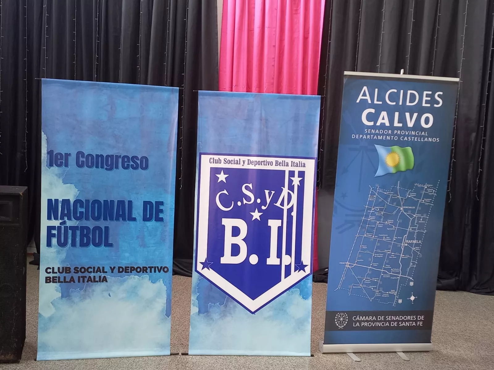 Se realizó el 1º congreso Nacional de Fútbol en Bella Italia