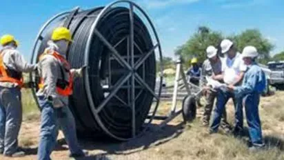 Foto Archivo Obra Instalación de Fibra Optica